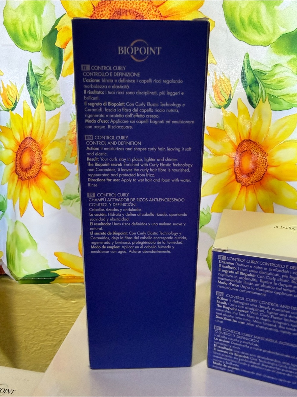 Control Curly Conditioner - Blue - Picture 2 of 5